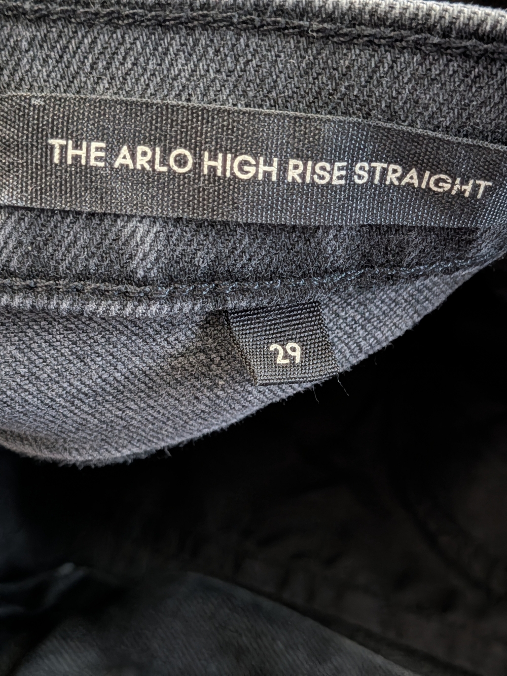 Denim Forum Arlo High Rise Straight - Picture 7 of 9